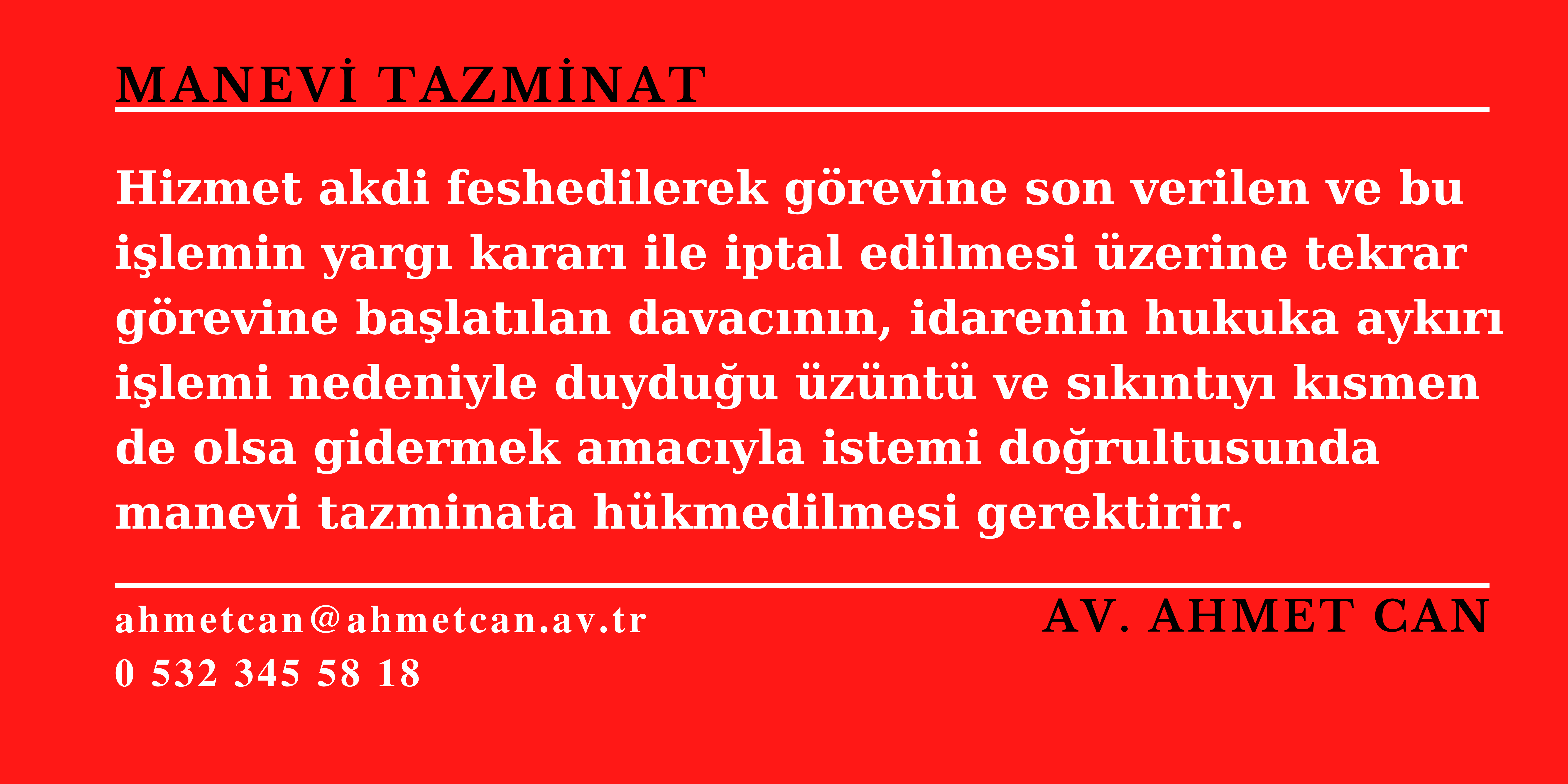  Szlemesi Feshinde Manevi Tazminat