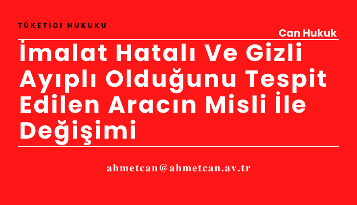 malat Hatal Ve Gizli Aypl Olduunu Tespit Edilen Aracn Misli le Deiimi